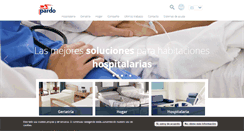 Desktop Screenshot of pardo.es